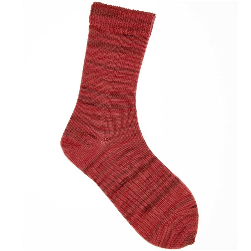 Rico Superba Cashmeri 015 Cherry sock