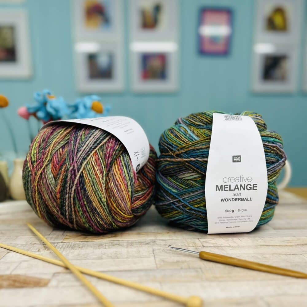 Rico Creative Melange Wonderball Yarn Etc 