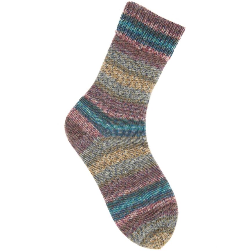 Rico Socks Sprinkly Stripey Sock / 4ply - Yarn etc...