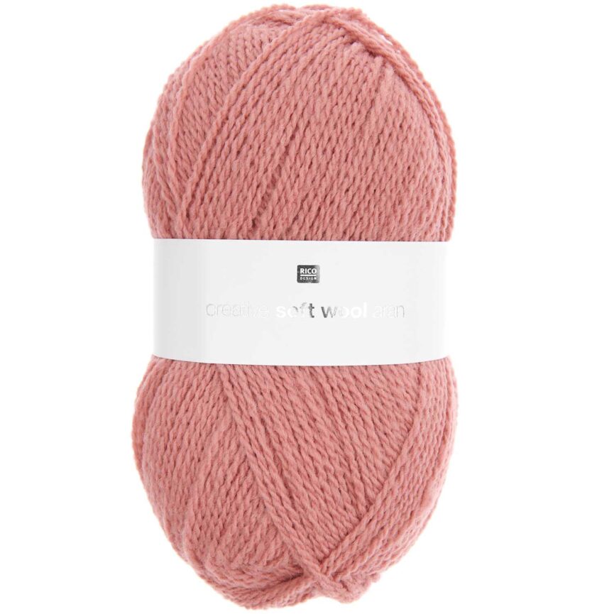 Rico Soft Wool Aran Rose Squartz