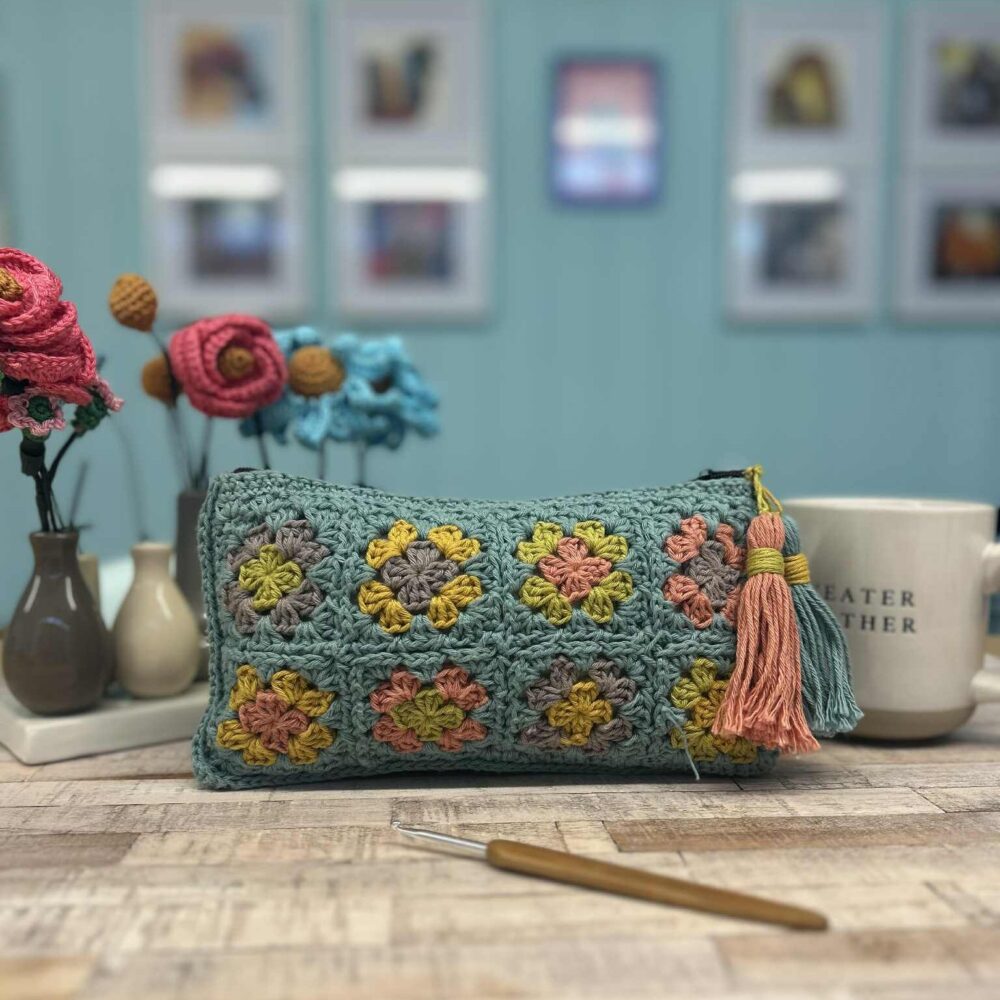 Granny Bag Vintage Blue