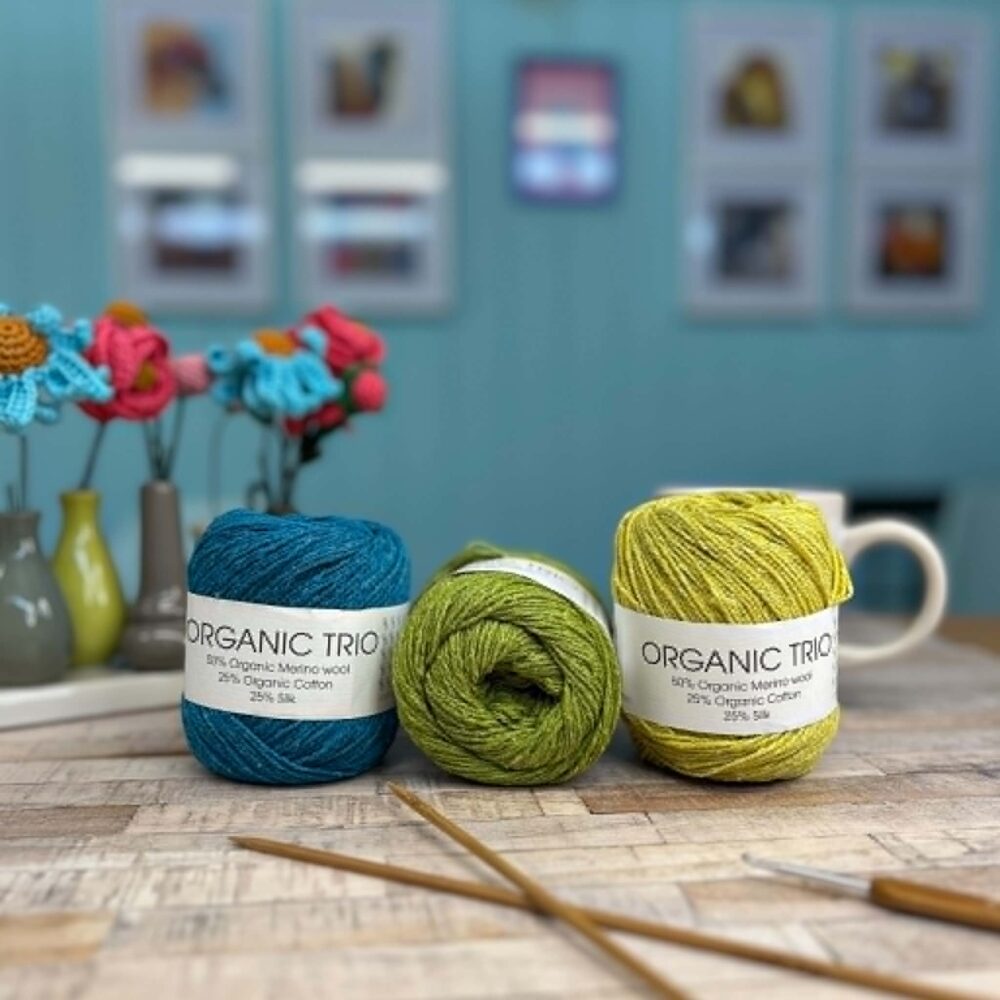 Hjertegarn Organic Trio Sport/ Light DK